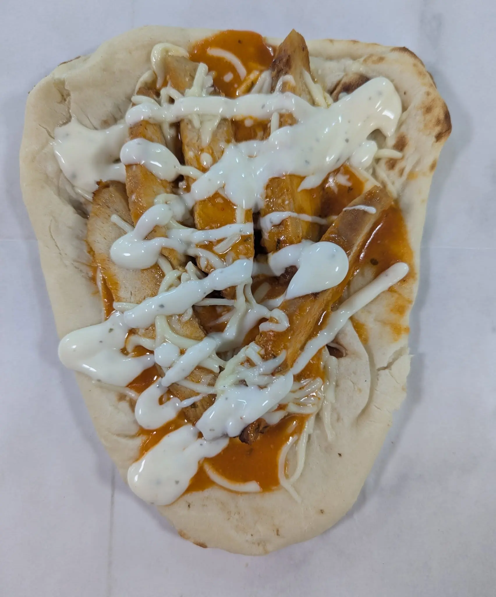 Buffalo Chicken Flatbread