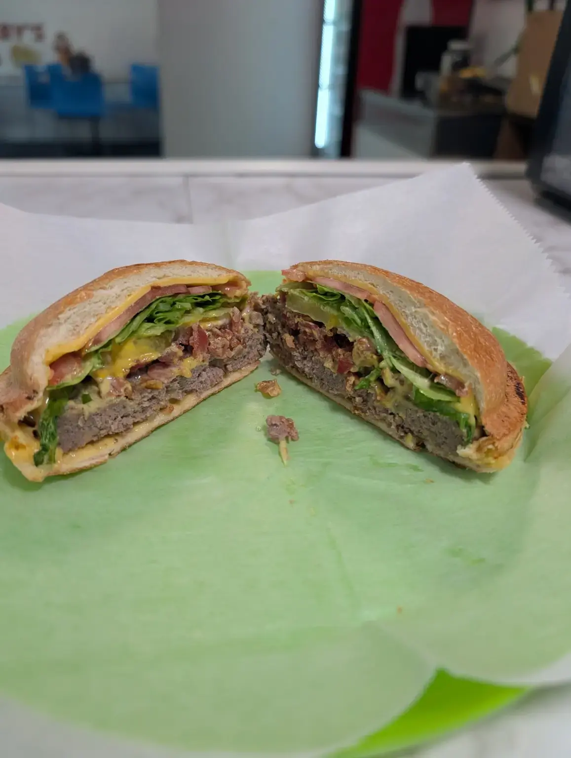 Bacon Cheeseburger UFO