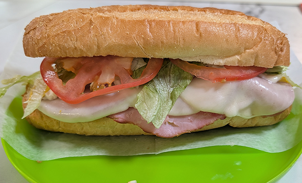 Frizby's Ham & Salami Stack