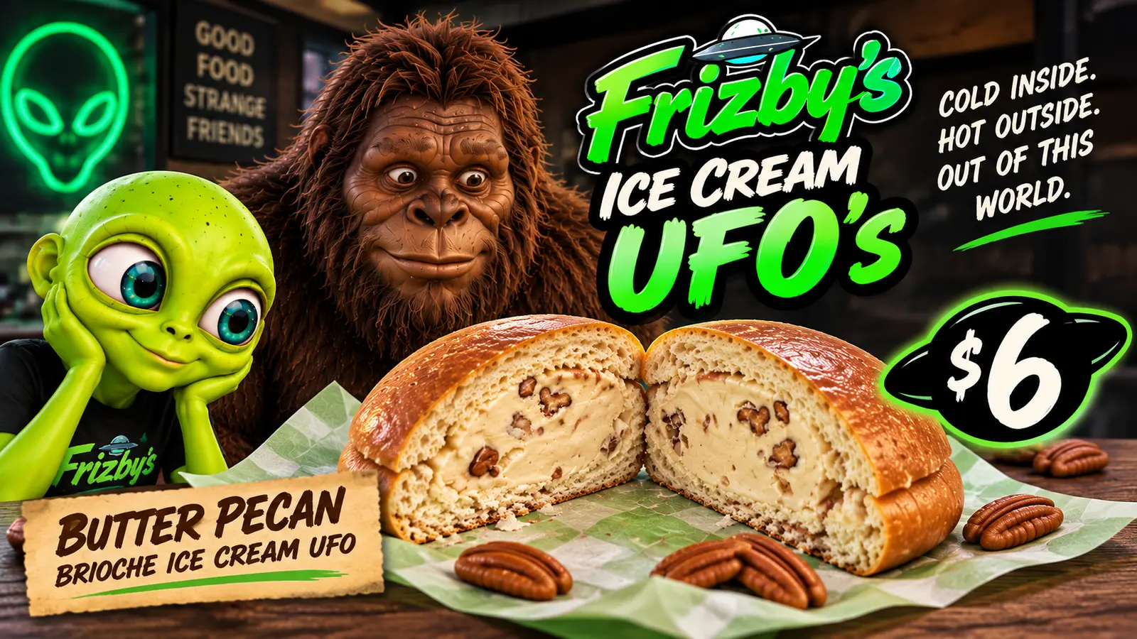 UFO Ice Cream Sandwiches