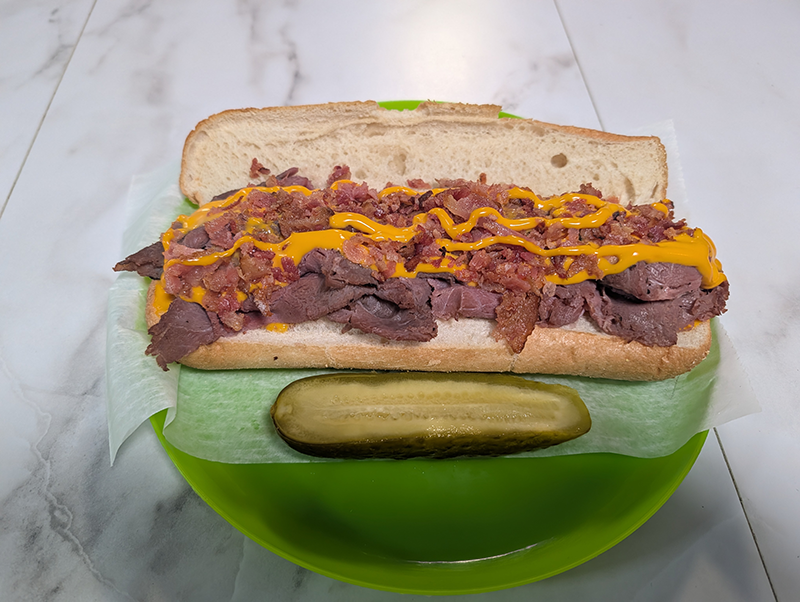 Beef , Cheddar N Bacon