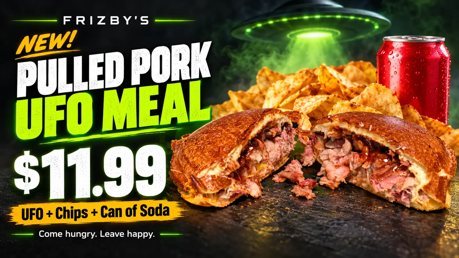 Pulled Pork UFO Meal