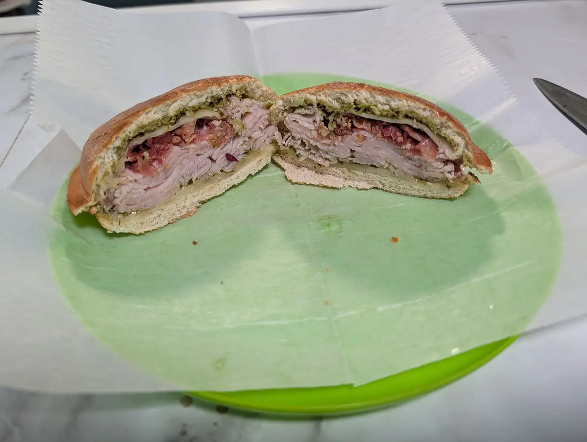 Pesto Bacon Turkey UFO