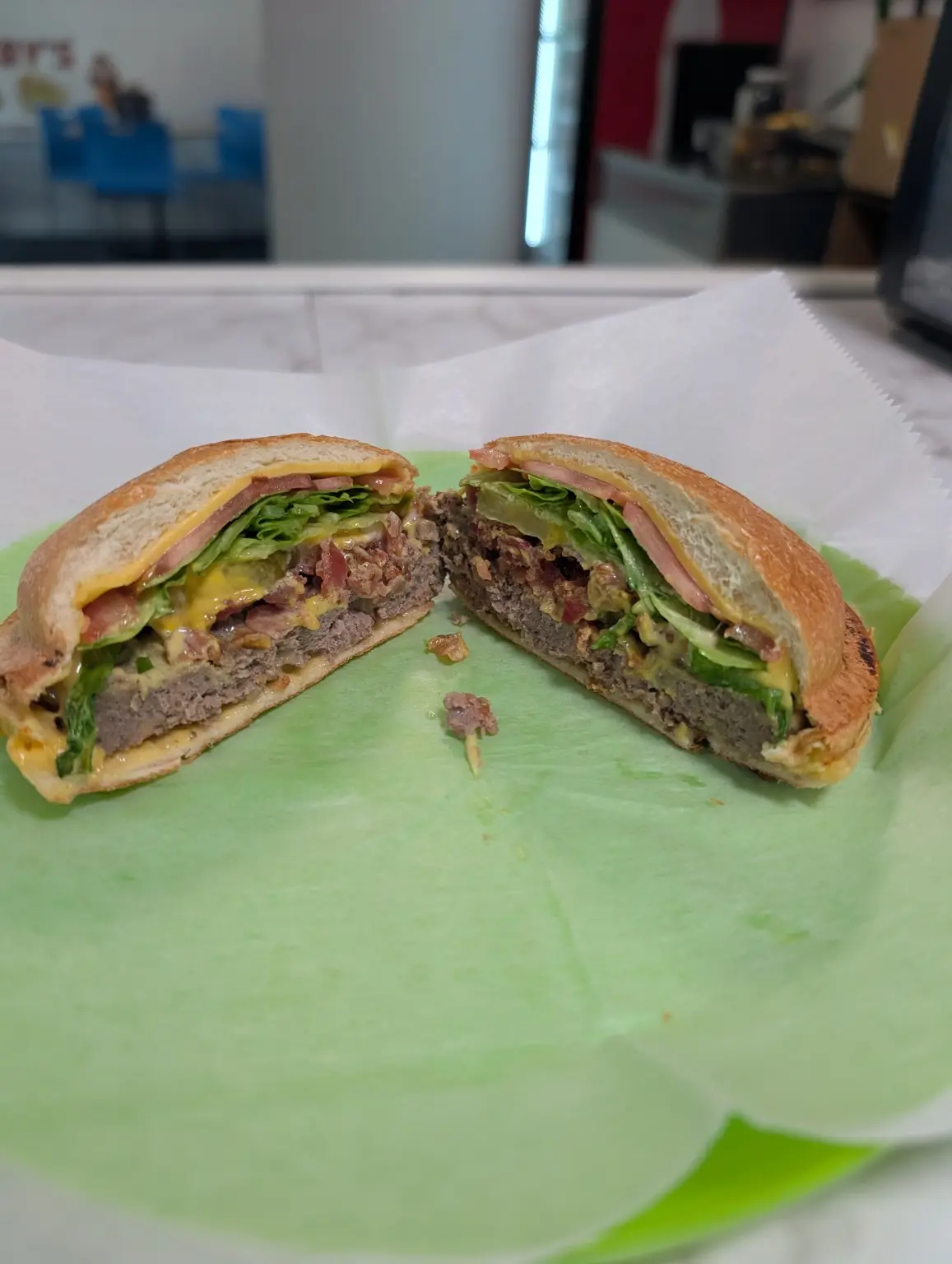 Bacon Cheeseburger UFO